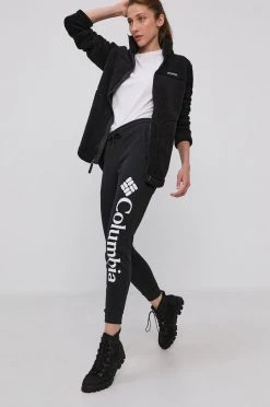 Γυναικεία Με φερμουάρ Μπλούζα Columbia χρώμα: μαύρο -Columbia Εκπτώσεις unnamed file 1001