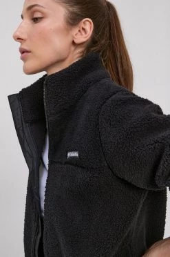 Γυναικεία Με φερμουάρ Μπλούζα Columbia χρώμα: μαύρο -Columbia Εκπτώσεις unnamed file 1002