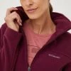 Γυναικεία Με φερμουάρ Αθλητική μπλούζα Columbia Fast Trek Ii χρώμα: μοβ -Columbia Εκπτώσεις unnamed file