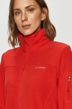 Γυναικεία Με φερμουάρ Columbia - Μπλούζα κόκκινο -Columbia Εκπτώσεις unnamed file 1033