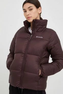 Γυναικεία Κοντά μπουφάν Μπουφάν Columbia μοβ, -Columbia Εκπτώσεις unnamed file 1038