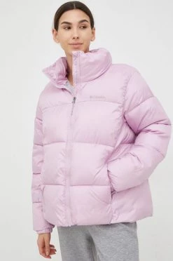Γυναικεία Κοντά μπουφάν Μπουφάν Columbia ροζ, -Columbia Εκπτώσεις unnamed file 1062
