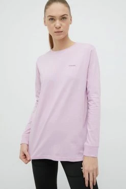 Γυναικεία Μακρυμάνικο Βαμβακερή μπλούζα με μακριά μανίκια Columbia ροζ -Columbia Εκπτώσεις unnamed file 1085