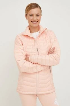 Γυναικεία Κοντά μπουφάν Μπουφάν Columbia πορτοκαλί,