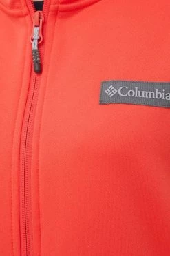 Γυναικεία Με φερμουάρ Αθλητική μπλούζα Columbia Windgates χρώμα: κόκκινο -Columbia Εκπτώσεις unnamed file 1203
