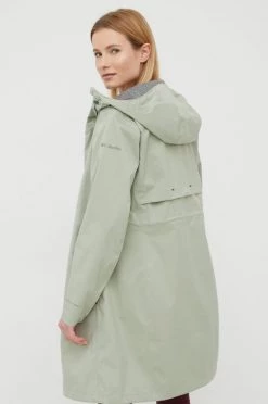 Γυναικεία High Tech Σακάκι εξωτερικού χώρου Columbia Weekend Adventure πράσινο