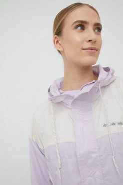 Γυναικεία High Tech Σακάκι εξωτερικού χώρου Columbia Flash Challenger μοβ -Columbia Εκπτώσεις unnamed file 1213