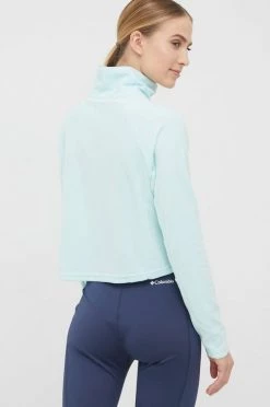 Γυναικεία Χωρίς φερμουάρ Μπλούζα Columbia χρώμα: τιρκουάζ, -Columbia Εκπτώσεις unnamed file 1233
