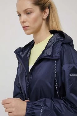 Γυναικεία Μακριά μπουφάν Αδιάβροχο μπουφάν Columbia χρώμα: ναυτικό μπλε, -Columbia Εκπτώσεις unnamed file 1308