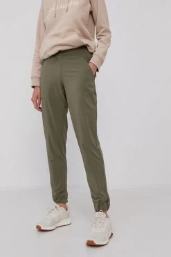 Γυναικεία Παντελόνια φόρμας Παντελόνι Columbia χρώμα: μπεζ