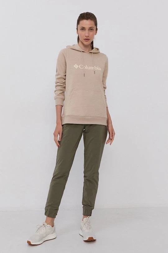 Γυναικεία Παντελόνια φόρμας Παντελόνι Columbia χρώμα: μπεζ 4 Γυναικεία Παντελόνια φόρμας Παντελόνι Columbia χρώμα: μπεζ - Image 2