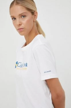 Γυναικεία Κοντομάνικο Μπλουζάκι Columbia άσπρο 10 Γυναικεία Κοντομάνικο Μπλουζάκι Columbia άσπρο -Columbia Εκπτώσεις unnamed file 1435