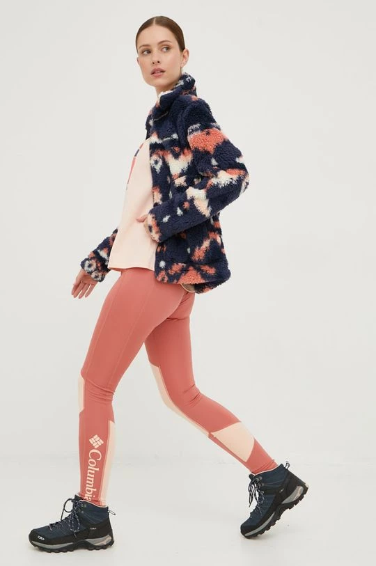 Γυναικεία Κολάν Αθλητικό κολάν Columbia Lodge Colorblock πορτοκαλί 4 Γυναικεία Κολάν Αθλητικό κολάν Columbia Lodge Colorblock πορτοκαλί - Image 2