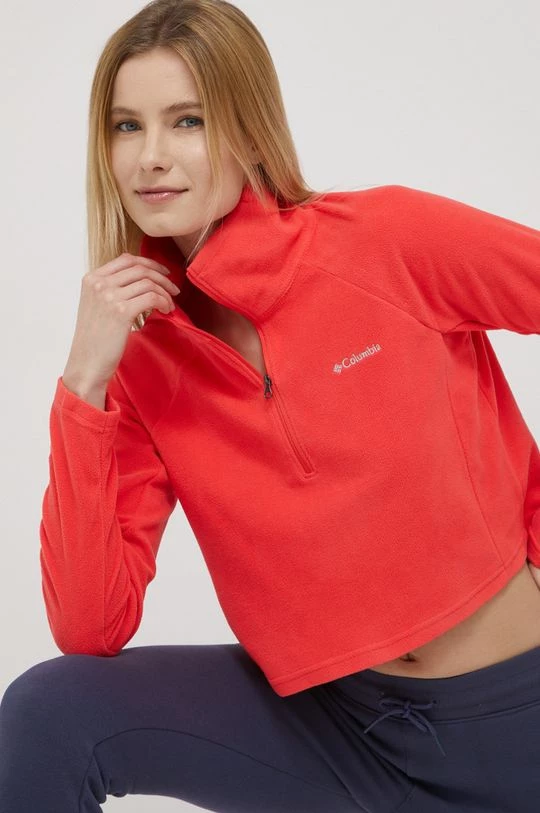 Γυναικεία Χωρίς φερμουάρ Μπλούζα Columbia χρώμα: κόκκινο, 3 Γυναικεία Χωρίς φερμουάρ Μπλούζα Columbia χρώμα: κόκκινο,