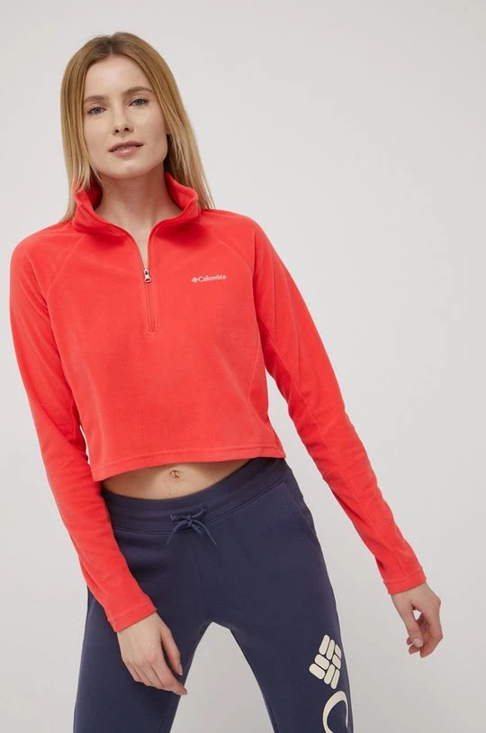 Γυναικεία Χωρίς φερμουάρ Μπλούζα Columbia χρώμα: κόκκινο, 4 Γυναικεία Χωρίς φερμουάρ Μπλούζα Columbia χρώμα: κόκκινο, - Image 2