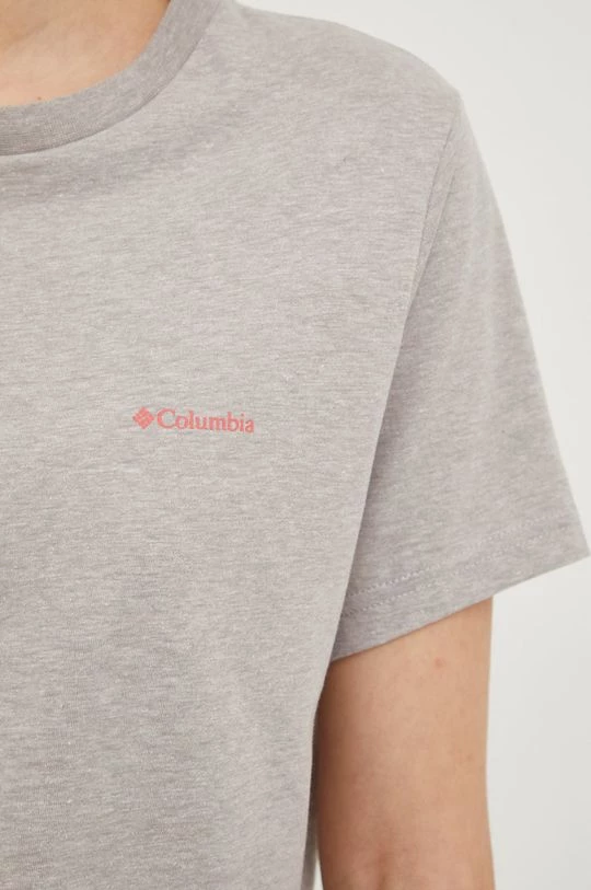 Γυναικεία Κοντομάνικο Μπλουζάκι Columbia γκρι 6 Γυναικεία Κοντομάνικο Μπλουζάκι Columbia γκρι - Image 4