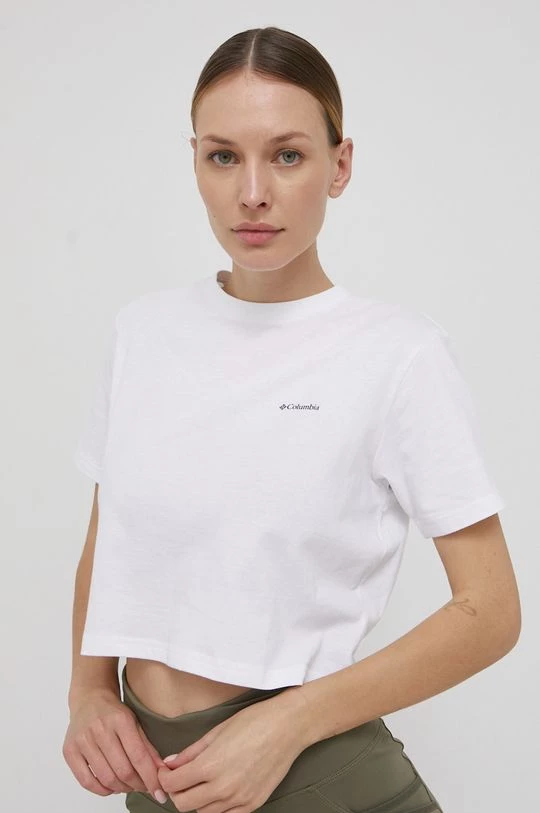 Γυναικεία Κοντομάνικο Μπλουζάκι Columbia άσπρο 5 Γυναικεία Κοντομάνικο Μπλουζάκι Columbia άσπρο - Image 3
