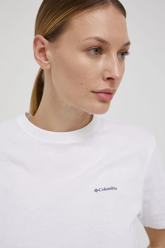 Γυναικεία Κοντομάνικο Μπλουζάκι Columbia άσπρο 6 Γυναικεία Κοντομάνικο Μπλουζάκι Columbia άσπρο - Image 4