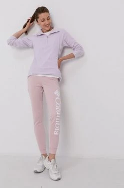 Γυναικεία Παντελόνια φόρμας Παντελόνι Columbia χρώμα: ροζ -Columbia Εκπτώσεις unnamed file 1844