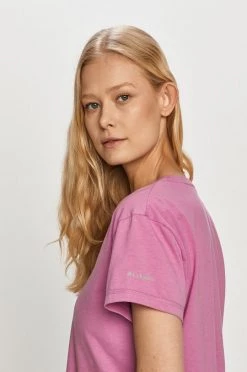 Γυναικεία Κοντομάνικο Μπλουζάκι Columbia μοβ -Columbia Εκπτώσεις unnamed file 1859