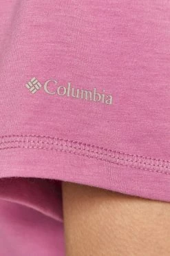 Γυναικεία Κοντομάνικο Μπλουζάκι Columbia μοβ -Columbia Εκπτώσεις unnamed file 1860
