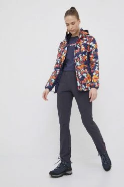 Γυναικεία Κοντά μπουφάν Αθλητικό μπουφάν Columbia Powder Pass κοραλλιού