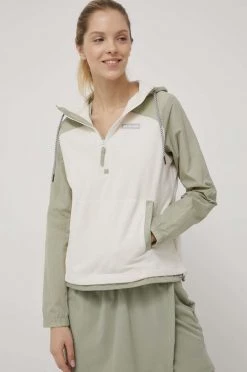 Γυναικεία Χωρίς φερμουάρ Αθλητική μπλούζα Columbia Ali Peak χρώμα: πράσινο