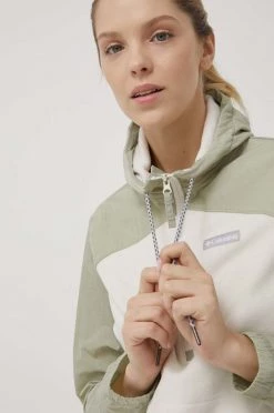 Γυναικεία Χωρίς φερμουάρ Αθλητική μπλούζα Columbia Ali Peak χρώμα: πράσινο -Columbia Εκπτώσεις unnamed file 1933