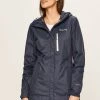 Γυναικεία Κοντά μπουφάν Αδιάβροχο μπουφάν Columbia χρώμα: ναυτικό μπλε, -Columbia Εκπτώσεις unnamed file 1964