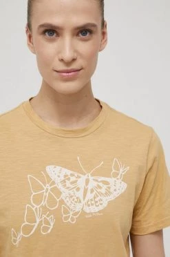 Γυναικεία Κοντομάνικο Βαμβακερό μπλουζάκι Columbia κίτρινο -Columbia Εκπτώσεις unnamed file 1991