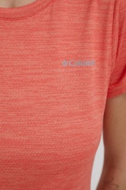 Γυναικεία Κοντομάνικο Αθλητικό μπλουζάκι Columbia Alpine Chill Zero πορτοκαλί -Columbia Εκπτώσεις unnamed file 1997