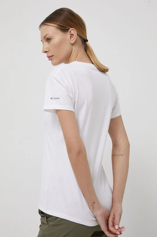 Γυναικεία Κοντομάνικο Αθλητικό μπλουζάκι Columbia Sun Trek Graphic άσπρο 5 Γυναικεία Κοντομάνικο Αθλητικό μπλουζάκι Columbia Sun Trek Graphic άσπρο - Image 3