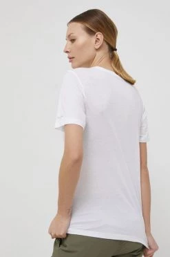 Γυναικεία Κοντομάνικο Μπλουζάκι Columbia χρώμα: άσπρο -Columbia Εκπτώσεις unnamed file 2015