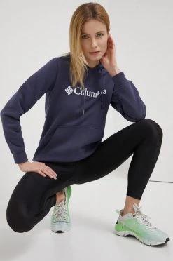 Γυναικεία Χωρίς φερμουάρ Μπλούζα Columbia χρώμα: ναυτικό μπλε,