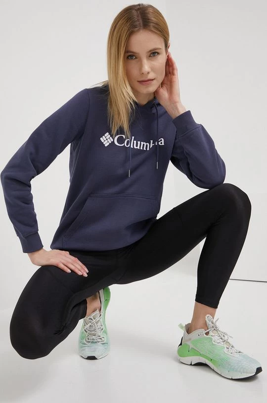 Γυναικεία Χωρίς φερμουάρ Μπλούζα Columbia χρώμα: ναυτικό μπλε, 3 Γυναικεία Χωρίς φερμουάρ Μπλούζα Columbia χρώμα: ναυτικό μπλε,