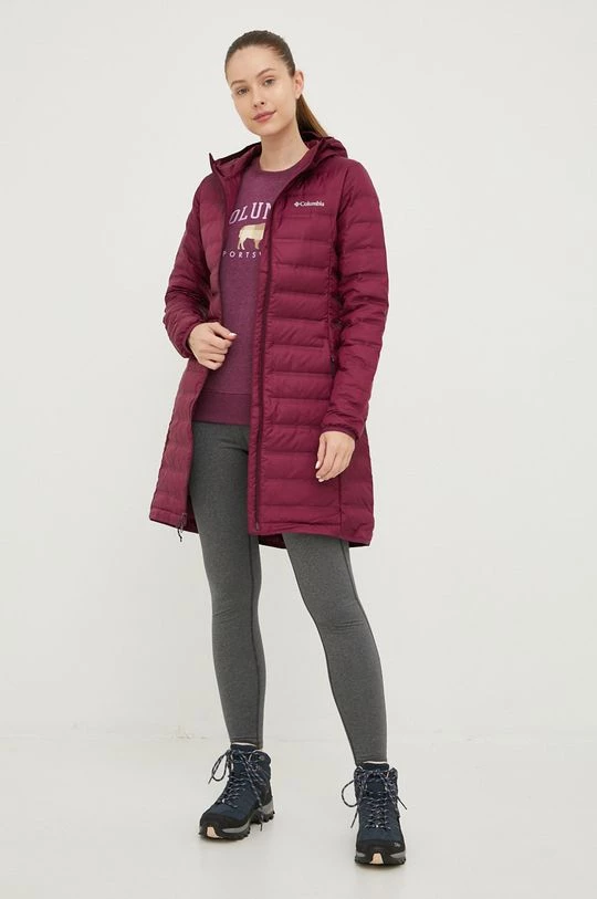 Γυναικεία Μακριά μπουφάν Πουπουλένιο αθλητικό μπουφάν Columbia , χρώμα: μοβ 4 Γυναικεία Μακριά μπουφάν Πουπουλένιο αθλητικό μπουφάν Columbia , χρώμα: μοβ - Image 2