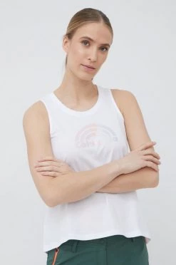 Γυναικεία Αμάνικος Top Columbia North Cascades χρώμα: άσπρο