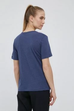 Γυναικεία Κοντομάνικο Μπλουζάκι Columbia χρώμα: ναυτικό μπλε -Columbia Εκπτώσεις unnamed file 2151