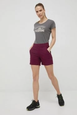 Γυναικεία Κοντομάνικο Μπλουζάκι Columbia γκρι