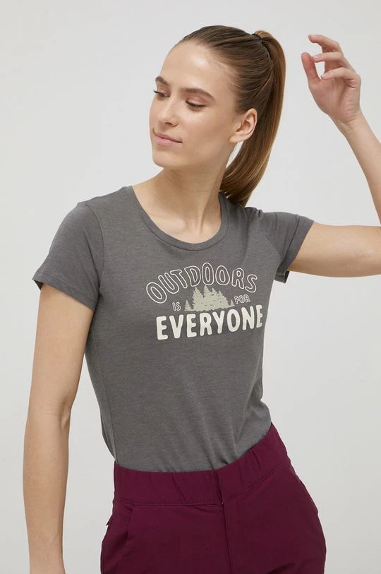 Γυναικεία Κοντομάνικο Μπλουζάκι Columbia γκρι 4 Γυναικεία Κοντομάνικο Μπλουζάκι Columbia γκρι - Image 2