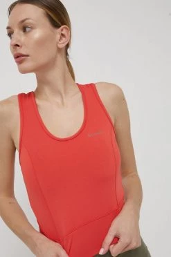 Γυναικεία Αμάνικος Αθλητικό Top Columbia χρώμα: κόκκινο -Columbia Εκπτώσεις unnamed file 2191