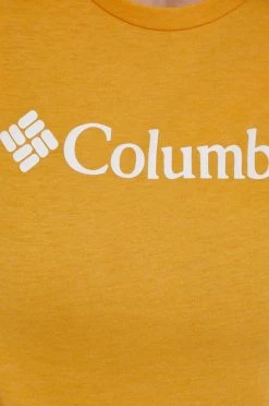 Γυναικεία Κοντομάνικο Μπλουζάκι Columbia χρώμα: πορτοκαλί -Columbia Εκπτώσεις unnamed file 2291