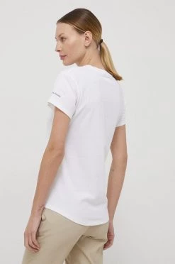 Γυναικεία Κοντομάνικο Αθλητικό μπλουζάκι Columbia Sun Trek Ss Graphic άσπρο -Columbia Εκπτώσεις unnamed file 2299