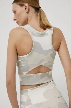 Γυναικεία Αμάνικος Αθλητικό Top Columbia χρώμα: μπεζ -Columbia Εκπτώσεις unnamed file 2355