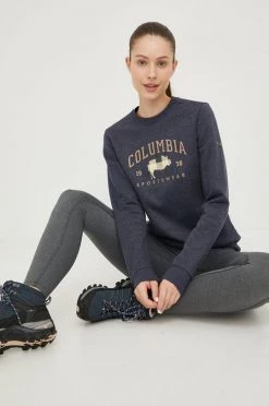 Γυναικεία Χωρίς φερμουάρ Columbia Μπλούζα σκούρο μπλε