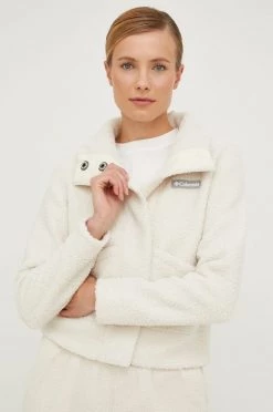 Γυναικεία Με φερμουάρ Μπλούζα Columbia μπεζ,