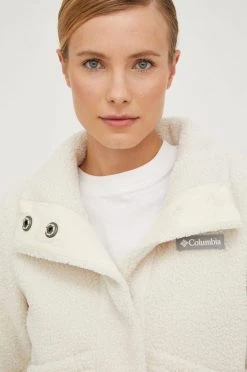 Γυναικεία Με φερμουάρ Μπλούζα Columbia μπεζ, -Columbia Εκπτώσεις unnamed file 295