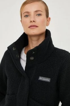 Γυναικεία Με φερμουάρ Μπλούζα Columbia μαύρο, -Columbia Εκπτώσεις unnamed file 301