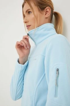 Γυναικεία Με φερμουάρ Columbia Μπλούζα κόκκινο