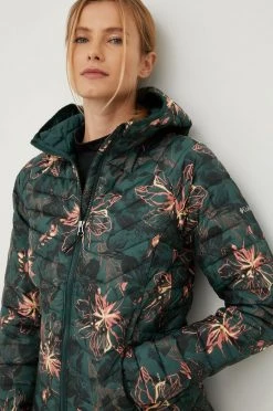 Γυναικεία Κοντά μπουφάν Μπουφάν Columbia πράσινο, -Columbia Εκπτώσεις unnamed file 330